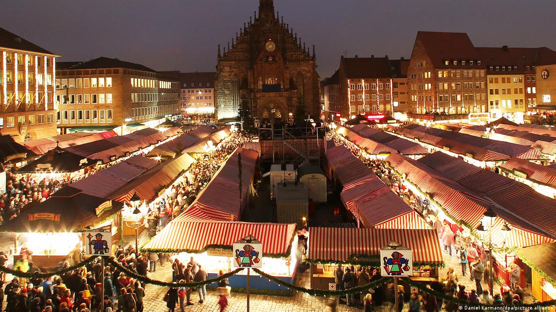 Pamje e Christkindlesmarkt, Nuremberg