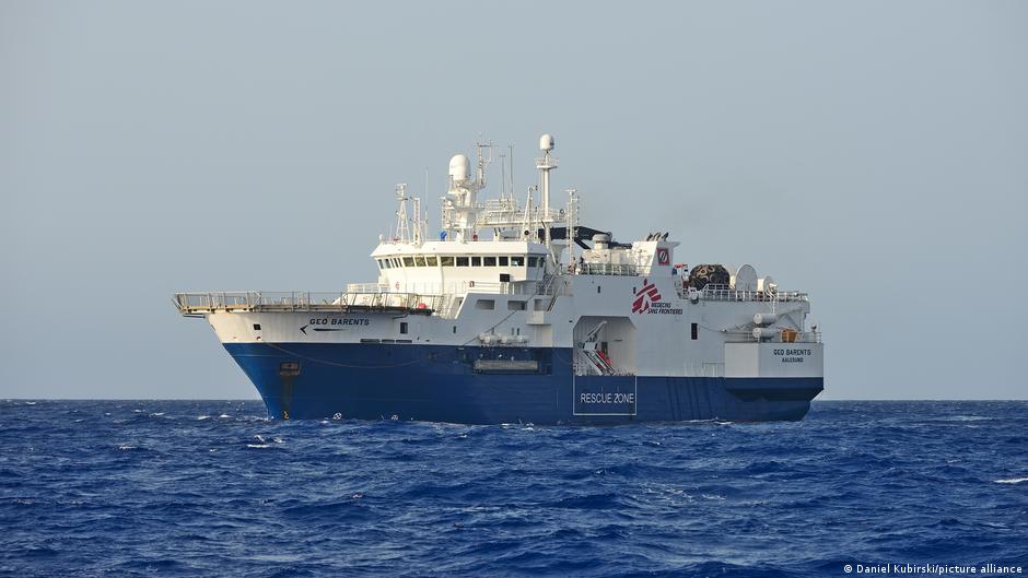 "Geo Barents" sucht dringend Hafen im Mittelmeer