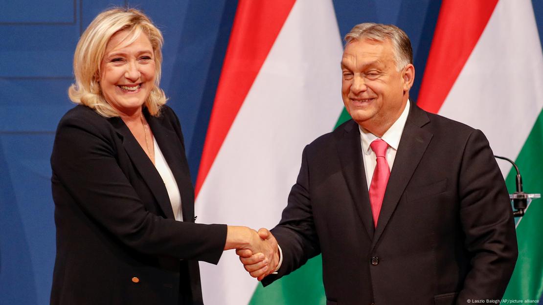 Marine le Pen dhe Viktor Orban