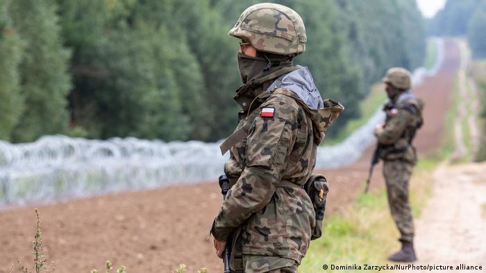 Polen errichtet eine Grenze zwischen Weißrussland und der EU