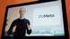Seen on the screen of a device, Facebook CEO Mark Zuckerberg announces the company's new name, "Meta." Seen on the screen of a device, Facebook CEO Mark Zuckerberg announces the company's new name, "Meta."