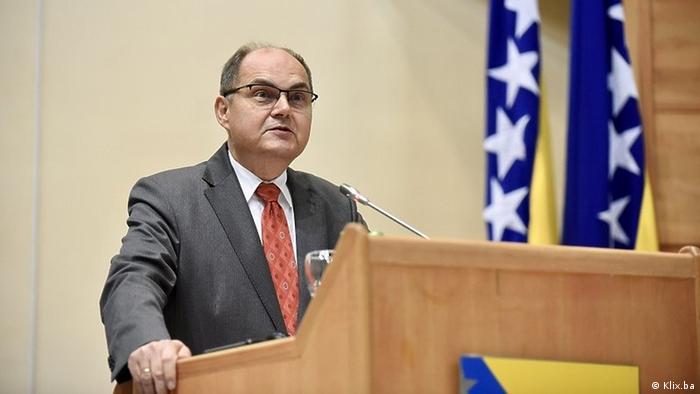 The UN's top envoy to Bosnia Christian Schmidt