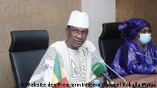 Foto des malischen Premierministers Choguel Kokalla Maïga einzustellen, der die nationalen Konsultationen in Bamako initiiert hat.
Copyright: Website des Premierministers Choguel Kokalla Maïga
