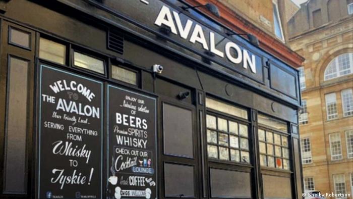Royaume-Uni, Glasgow |  Le pub Avalon