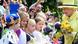 Queen Elizabeth II greets children during a visit to Germany in 2015 Queen Elizabeth II greets children during a visit to Germany in 2015