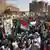 مظاهرات حاشدة (30 أكتوبر 2021) منددة بالانقلاب في السودان.