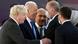 U.S. President Joe Biden, second from left, and British Prime Minister Boris Johnson, left, share a word with Turkey's President Tayyip Erdogan, second from right, at the G20 summit in Rome. U.S. President Joe Biden, second from left, and British Prime Minister Boris Johnson, left, share a word with Turkey's President Tayyip Erdogan, second from right, at the G20 summit in Rome.