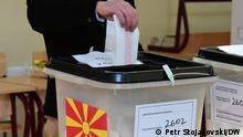Kommunalwahlen in Nordmazedonien. 