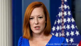 USA I Jen Psaki trotz Impfung mit Corona infiziert