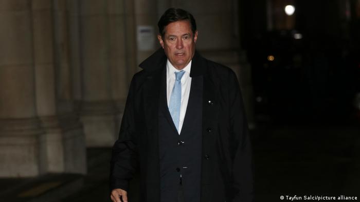 Jes Staley arriving at Downing Street