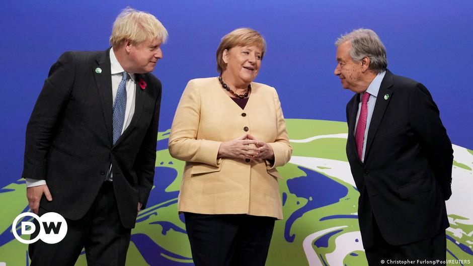 COP26: Merkel fordert weltweiten CO2-Preis
