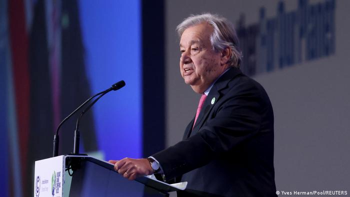 Foto de António Guterres en una imagen de archivo