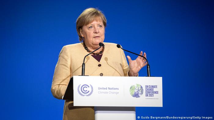 Ангела Меркель на климатической конференции ООН (фото из архива)