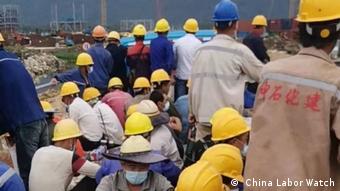 Chinesische Arbeitskräfte in Indonesien
