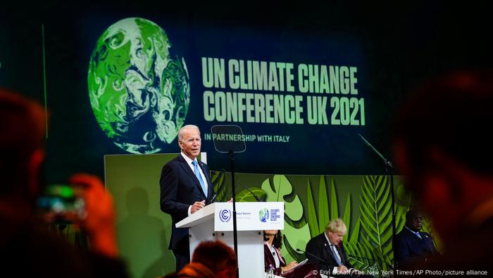 Schottland COP26 in Glasgow | Joe Biden 