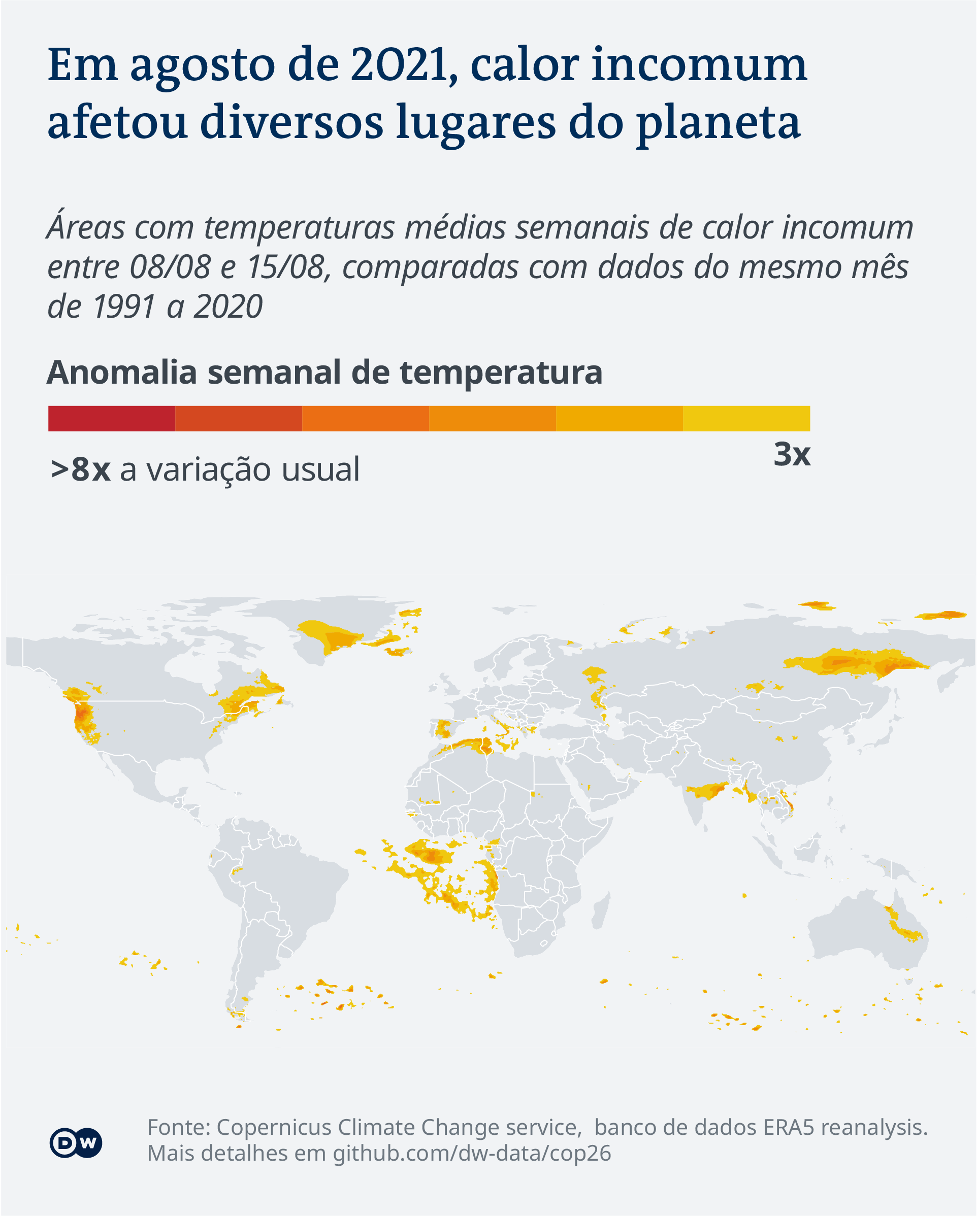 Data visualization COP26 unusual heat PT 