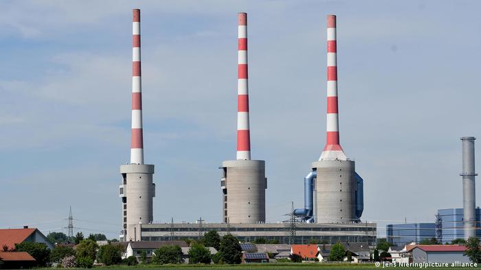 Une centrale électrique au gaz à Irsching, en Allemagne