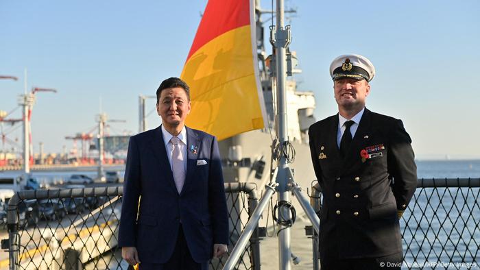 Japan | Ankunft Bundeswehr Fregatte „Bayern“ in Tokio Japan | Ankunft Bundeswehr Fregatte „Bayern“ in Tokio