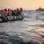 قارب يقل مهاجرين قادم من ليبيا، أرشيف