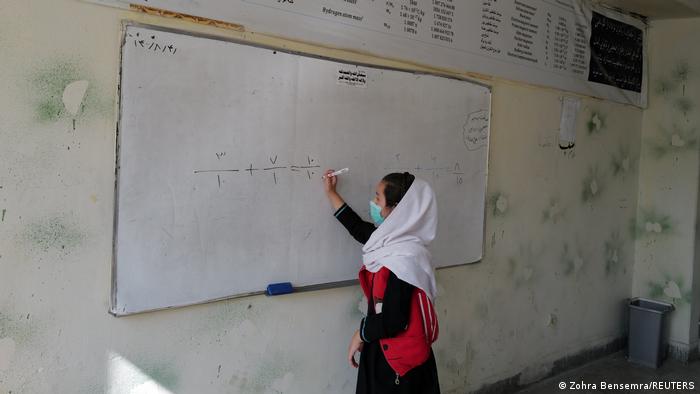 The girls' schooling in Afghanistan is Taliban