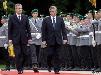 Nowi prezydenci Niemiec i Polski, Christian Wulff i Bronisław Komorowski