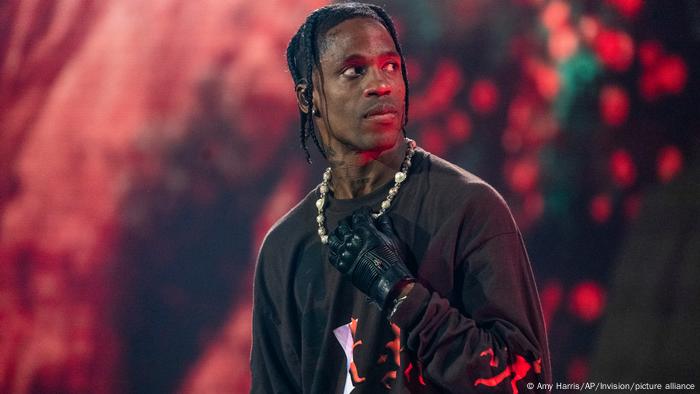 Travis Scott se presenta en el primer día del festival Astroworld, en el NRG Park, Houston (05.11.2021)