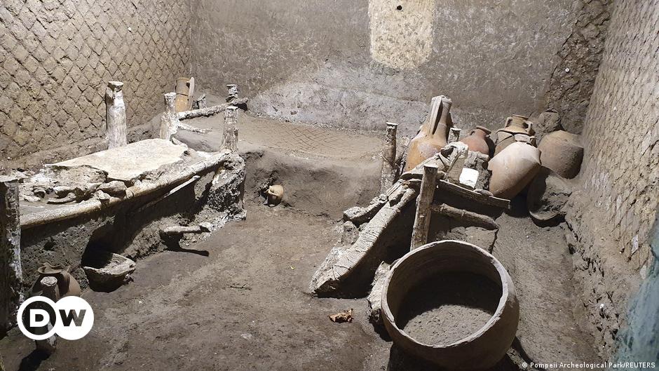 Italia: Archeologi scoprono “stanza degli schiavi” a Pompei |  Notizie |  DW