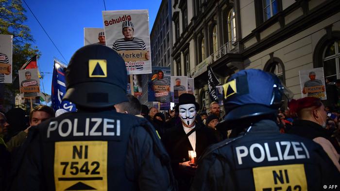 Leipzig Proteste gegen Corona-Maßnahmen