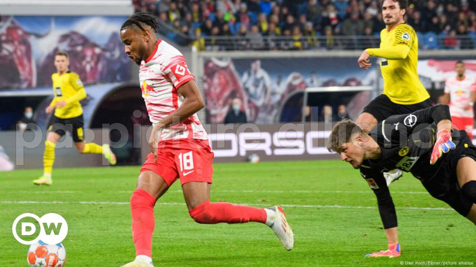 RB Leipzig spielt BVB schwindelig