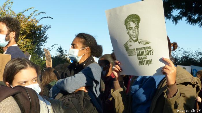 Portugal Protest in Lissabon nach dem Tod von Danijoy