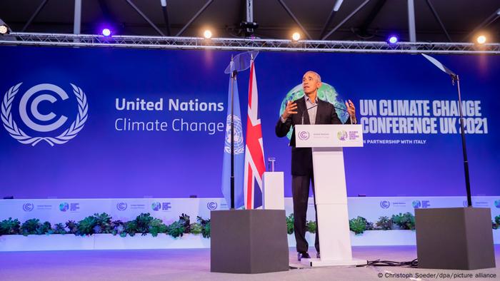 Barack Obama I UN-Klimakonferenz COP26 in Glasgow