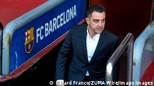 November 8, 2021, Barcelona, Spain: Xavi Hernandez during his contract signing ceremony as a new FC Barcelona, Barca coach at Camp Nou in Barcelona, Spain. Barcelona Spain - ZUMAd159 20211108_zia_d159_001 Copyright: xGerardxFrancox