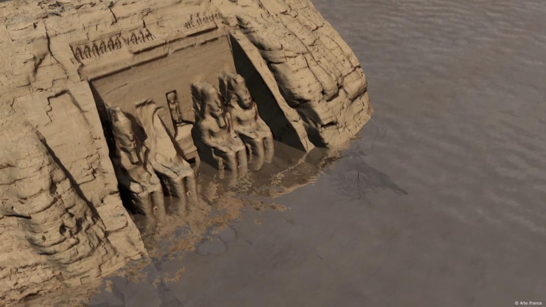 Οι ναοί του Αμπού Σίμπελ στο νερό