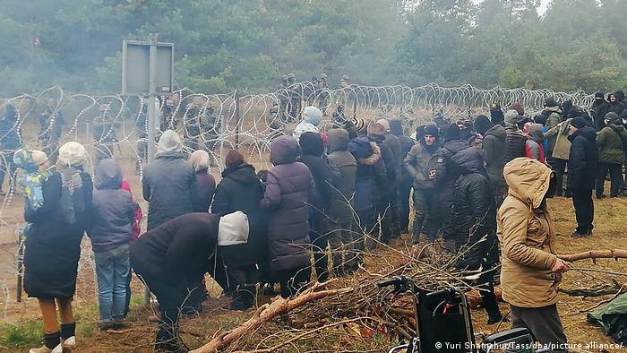 Migranti na granici Bjelorusije i Poljske