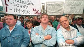 Demonstration Bischofferode Kaliwerk