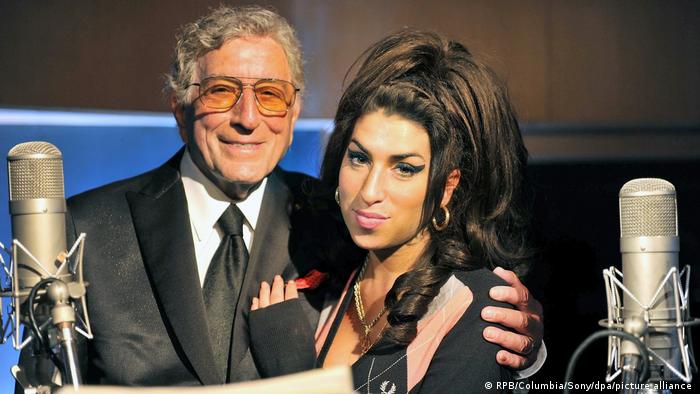 Tony Bennett y Amy Winehouse.