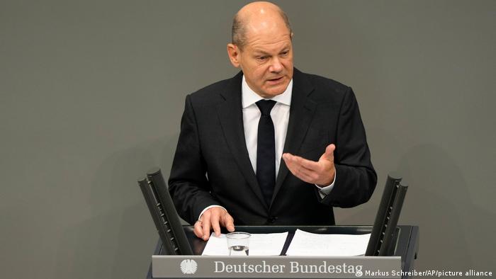Bundestag - Olaf Scholz 