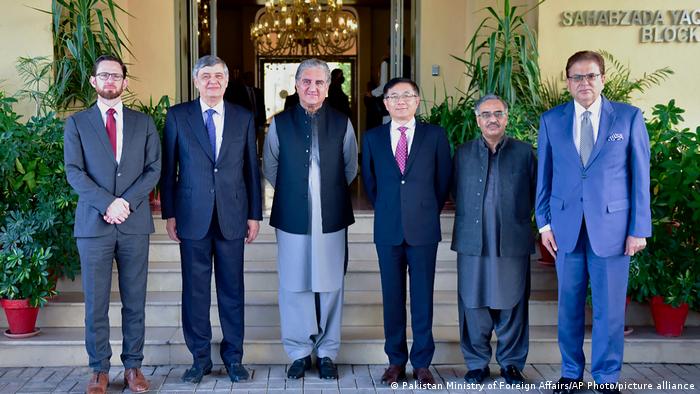 نمایندگان پاکستان، ایالات متحده امریکا، روسیه و چین در کنفرانس «ترویکا پلس» در اسلام آباد