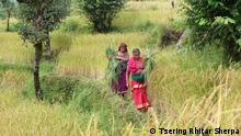 Dorfbewohner in Nepal