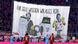 Bayern Munich fans hold up a banner Bayern Munich fans hold up a banner