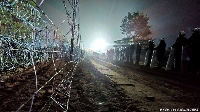 Belarus Polen Grenze Migranten