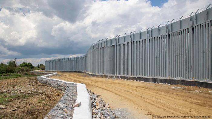 Five-meter fence between Greece and Turkey.