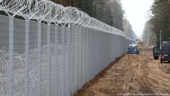 Външната граница на ЕС между Литва и Беларус