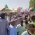 Sudanese anti-coup protesters take part in a demonstration in the capital Khartoum 