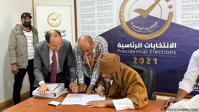 Libyen Sebha | Saif al-Islam al-Gaddafi registriert sich als Präsidenstchaftskandidat