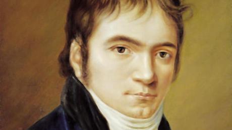 Ludwig van Beethoven em 1803 - um retrato de Christian Hornemann