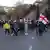 Акция протеста в Тбилиси сторонников Михаила Саакашвили, 15 ноября