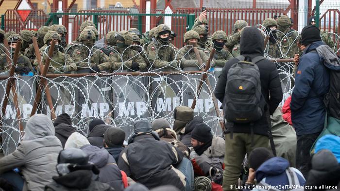 Противостояние мигрантов и польских пограничников на польско-белорусской границе, ноябрь 2021 года