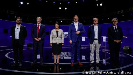 El último debate presidencial reunió a Boric, Kast, Provoste, Sichel, Eduardo Artés y Marco Enríquez-Ominami.