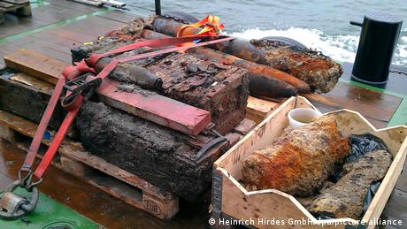 Deutschland treibt Bergung von Munition aus dem Meer voran